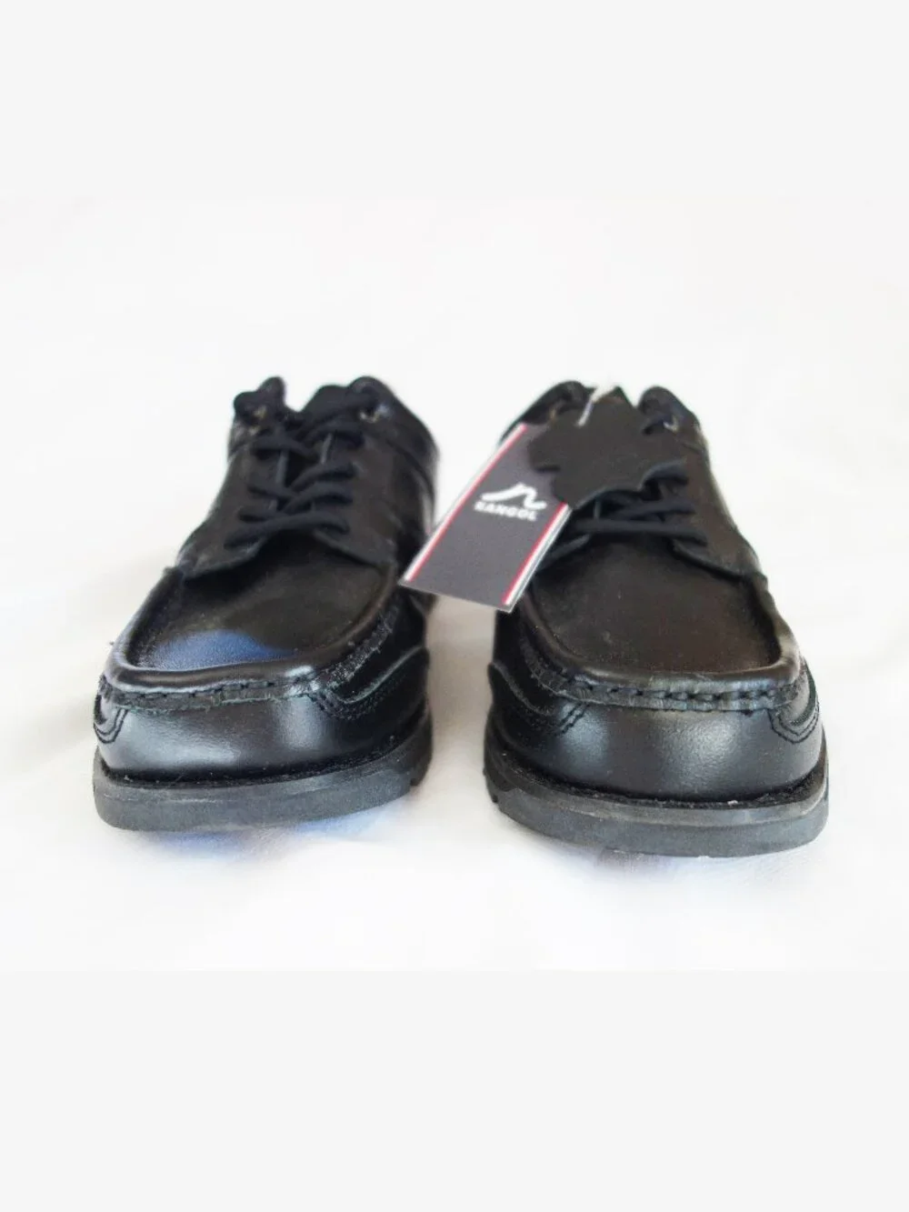 Kangol Mens Harrow Leather Eyelets Lace Up Shoes Moulded Sole Stitched (5.5) NWT